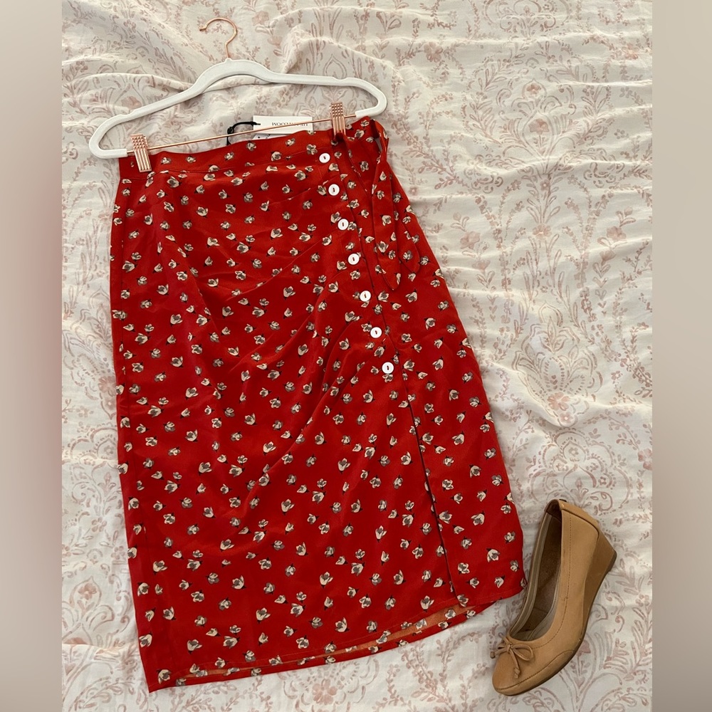NWT Heartloom Floral Skirt